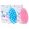 in-1 Dog Bath Brush for Baths, Massages, and Combing with Rubber Blades