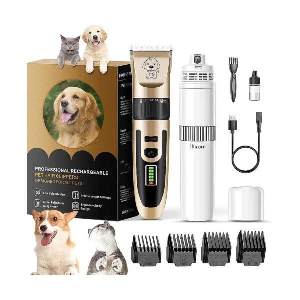 in-1 Dog Grooming Kit for Small and Large Dogs, Cats, and Animals