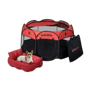 in-1 Pet Playpen, Sofa, and Bed with Portable Design for Medium Dogs, Puppies, and Cats