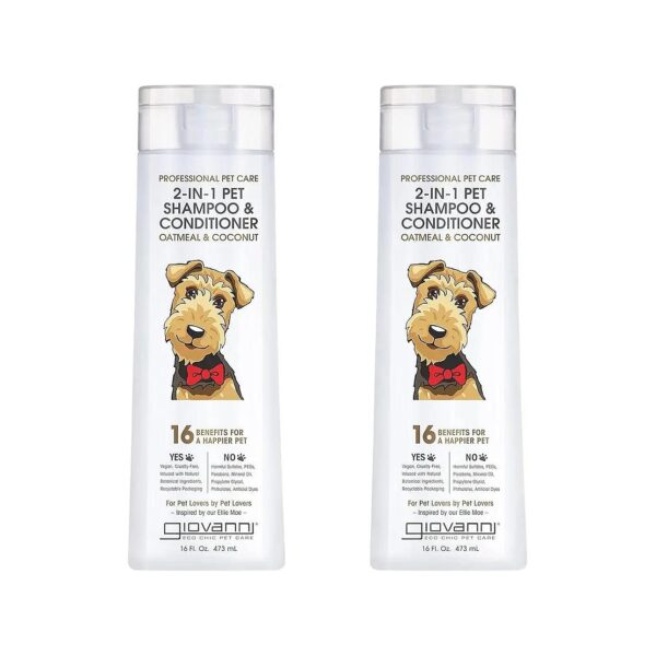 in-1 Pet Shampoo and Conditioner for Dogs and Cats