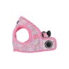 in Dog Harness with No Choke No Pull Design Medium Pink