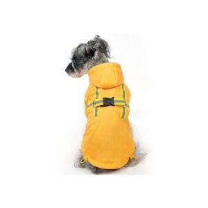 in Harness Waterproof Reflective Strips for Small Medium Dogs Comfortable Rainy Wear