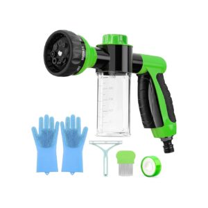 in-One Dog Wash Hose Attachment for Pet Shower, Car Washing, and Garden Maintenance