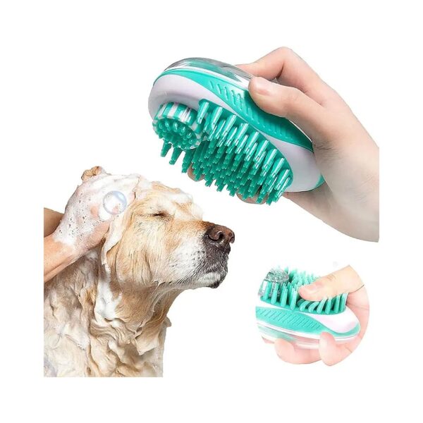 in-One Pet Bathing Brush for Cats and Dogs