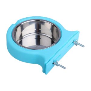 in-One Pet Food and Water Bowl for Small Animals with Adjustable Design