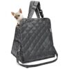 in-One Pet Travel Bag for Small Dogs, Booster Seat and Carrier Combo