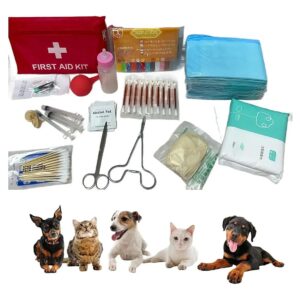 in-One Whelping Kit for Puppies and Kittens with High-Quality Essential Supplies