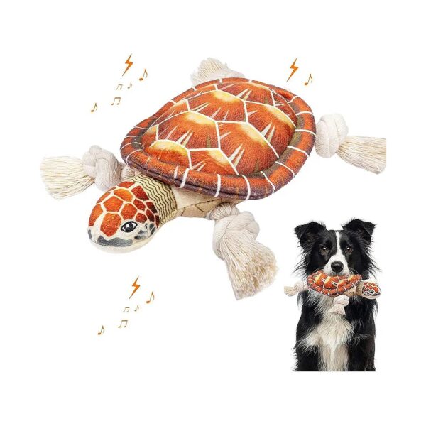 of-War Octopus Turtle Plush Dog Toy for Small and Large Breed Puppies and Dogs