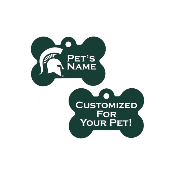 of-a-Kind Customized Pet ID Tag for Michigan State Devotees