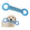 of-war Blue Rings Comfpet Dog Chew Toy for Small Medium Large Dogs