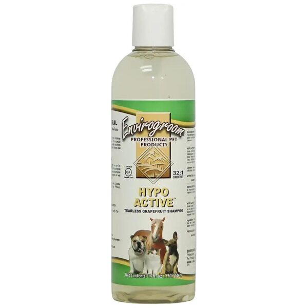 pH Balanced Hypoallergenic Liquid Shampoo for Sensitive Skin