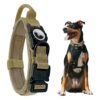 premium AirTag Dog Collar with Control Handle and Adjustable Size for Large Dogs