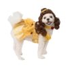 s Belle Dog Costume For Large Pets, Princess Theme Wear