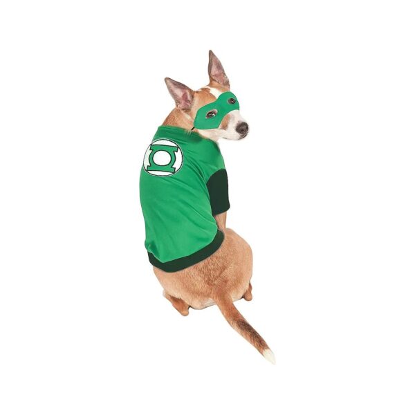 s DC Comics Small Green Lantern Dog Costume with Symbol