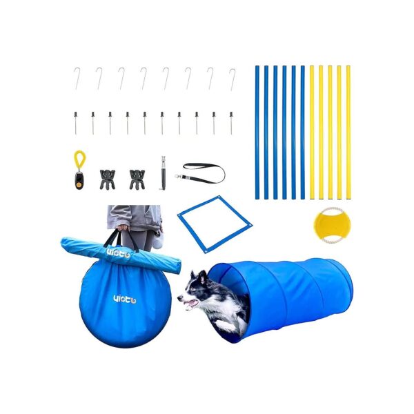 s Dog Agility Starter Kit for Backyard Obstacle Course