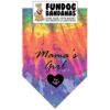 s Girl Dog Tie Dye Bandanas for Medium to Large Canines