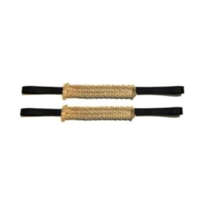 s High-Quality Jute Tug Toy Set with 2 Handles for Dog Play