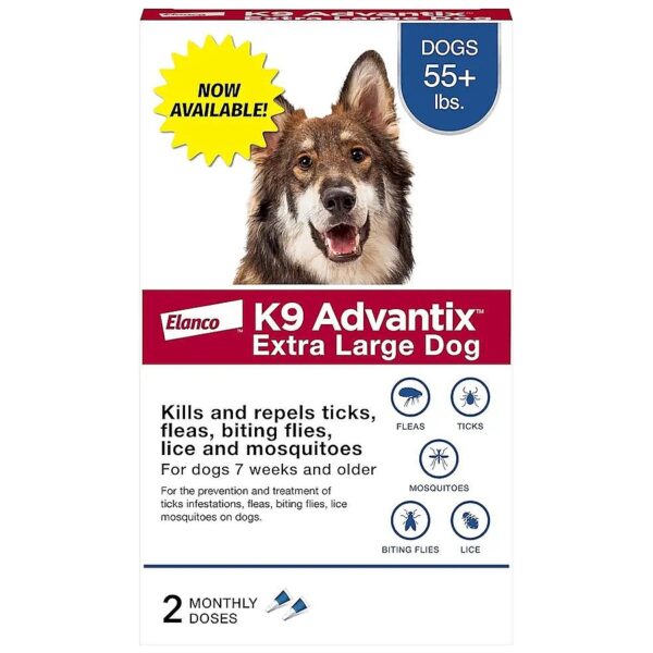 to-Apply Flea, Tick, and Mosquito Prevention for Extra Large Dogs