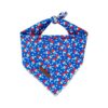 to-Wash Reversible Dog Bandanas with American Flag Pattern for Dogs and Cats