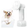 uahpet Compatte Dog Bath Brush for Efficient Cleanup and Massage