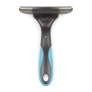 with Blue Youth Large Manual Loose Hair Removal Grooming Tool